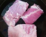 ゴーヤも一緒に…ラフテーに憧れた豚の角煮作り方1写真