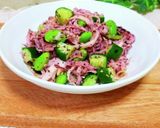 切干大根とお豆さんのゆかり風味サラダ♥作り方9写真