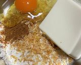 【混ぜて焼くだけ】そば粉と豆腐のチジミ作り方1写真
