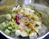 簡単！鶏チャーハン　しっとりピリ辛作り方1写真