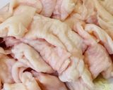＊簡単一品＊ぷるぷる鶏皮の梅昆布風味作り方1写真