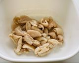 ＊簡単一品＊ぷるぷる鶏皮の梅昆布風味作り方3写真