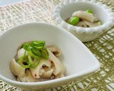 ＊簡単一品＊ぷるぷる鶏皮の梅昆布風味作り方4写真