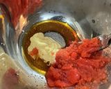 【筋肉飯】明太子の冷製シーフードパスタ作り方2写真