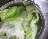 厨房ばあばぁ！キャベツ&豚肉の甜麺醤炒め作り方1写真