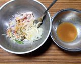 ヨウサマの減塩レモン×生姜　醤油酢サラダ作り方4写真