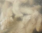 パスタの茹で汁活用●塩茹でチキン作り方1写真