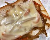 ごぼうの惣菜でチーズトースト+アレンジ案作り方13写真