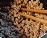 ご飯のお供★豚味噌そぼろと青ねぎ作り方2写真
