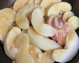 梨と林檎のとろサク紅茶ケーキ作り方1写真