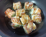 少量の油で作る！ちくわとオクラの磯辺揚げ作り方7写真