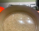 小エビとキクラゲの玄米炊き込みご飯作り方1写真