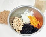 ひじきと大豆のごまドレ和え作り方6写真