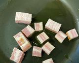餅とベーコンのチーズ焼き作り方3写真