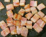 餅とベーコンのチーズ焼き作り方4写真