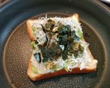 フライパンでサクサク☆しらすピザトースト作り方5写真