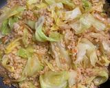 簡単大量消費(笑)キャベツのドライカレー作り方7写真