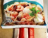 カニかま活用シーフードあんかけ焼きそば作り方1写真