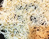 カニかま活用シーフードあんかけ焼きそば作り方13写真