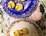 お月見と土用餅にも！豆腐白玉に餡ときな粉作り方4写真