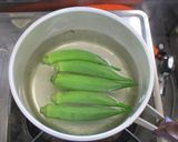 しめじとオクラのさっぱりあえ作り方1写真
