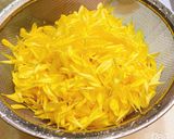 菊の花の和え物　さっぱり　簡単作り方1写真