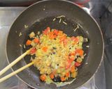 野菜たっぷりスクランブルエッグ作り方4写真