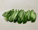 【新島学校給食】じゃがいものゴマ酢和え作り方2写真