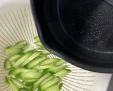 【新島学校給食】じゃがいものゴマ酢和え作り方3写真