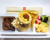 お好みの具材で油揚げと素麺で太巻き作り方1写真