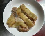 レンジで簡単♪カオマンガイのお肉だけ作り方4写真