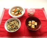 お茶の葉入りひじきご飯作り方8写真