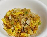 豆腐とオートミールの炒飯作り方10写真
