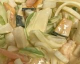 かぼちゃ入り～海鮮かき揚げ＊作り方1写真