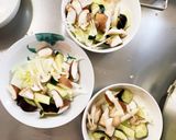 肉無ほんのりシーフード味噌味白菜回鍋肉風作り方8写真