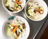 肉無ほんのりシーフード味噌味白菜回鍋肉風作り方11写真