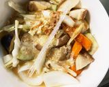 肉無ほんのりシーフード味噌味白菜回鍋肉風作り方14写真