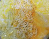 豚肉ともやしのチーズオムレツ作り方3写真
