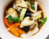 レンジ肉無オイキムチ焼きそば野菜炒め作り方14写真