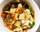 レンジ肉無オイキムチ焼きそば野菜炒め作り方15写真