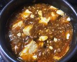お店の麻婆豆腐作り方12写真