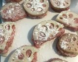 【材料シンプル】蓮根のはさみ焼き作り方3写真