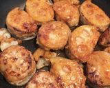 【材料シンプル】蓮根のはさみ焼き作り方5写真