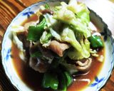 厨房ばあばぁ！キャベツ&豚肉の甜麺醤炒め作り方5写真