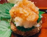 ジューシー☆おろしハンバーグ！大葉添え♪作り方7写真