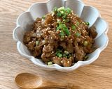 ご飯のお供に*かける甘辛豚肉*作り方5写真
