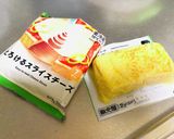 ①ファミマの商品で・厚焼き玉子ちーず作り方1写真