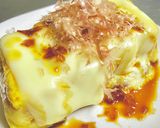 ①ファミマの商品で・厚焼き玉子ちーず作り方7写真
