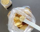 プリンクルパウダーでポテトチップス。作り方7写真