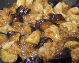 茄子と鶏肉の生姜焼き作り方6写真